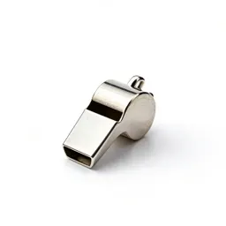 Whistle on a lanyard