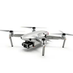 Drone with folded arms