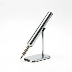 Soldering iron with a stand