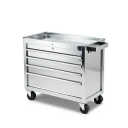 Toolbox with a cantilever tray