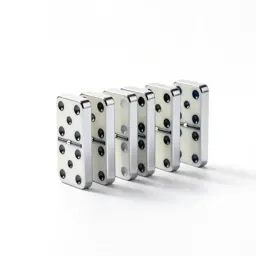 Set of dominoes