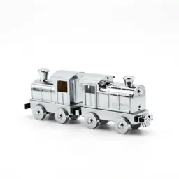 Wooden train track piece
