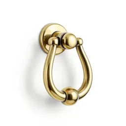 Brass door knocker