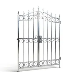 Wrought iron gate