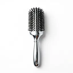 Boar bristle hairbrush