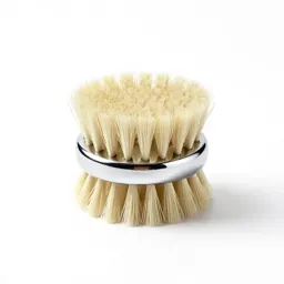 Natural bristle body brush