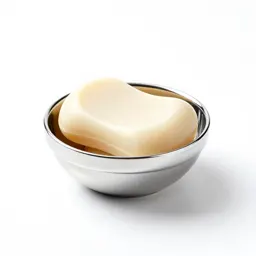 Shaving soap in a bowl