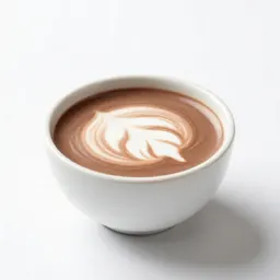Hot chocolate with cream