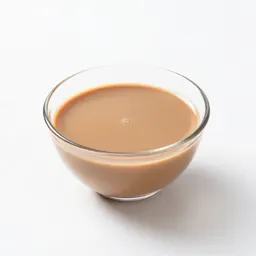 Masala chai in a glass