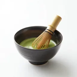 Matcha whisked in a chawan