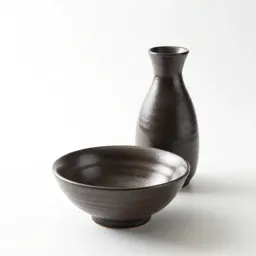 Sake set with a tokkuri