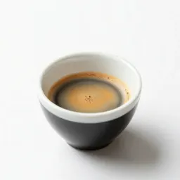 Espresso in a demitasse