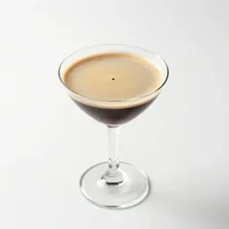 Espresso martini with crema