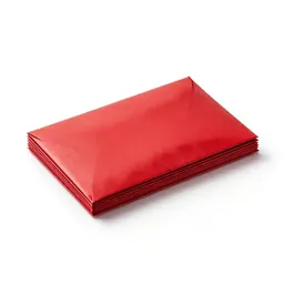 Red envelope stack