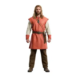 Norse seafarer with a rope