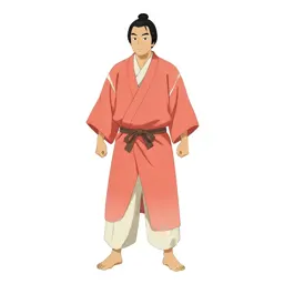 Edo period fishmonger
