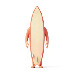 Surfer carrying a board