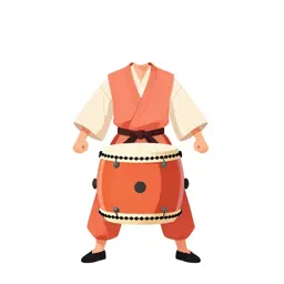Taiko drummer