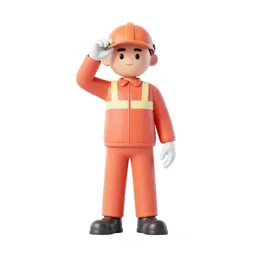 Welder lifting a visor