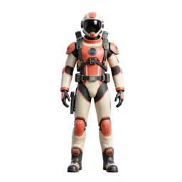 Mech pilot in a flight harness