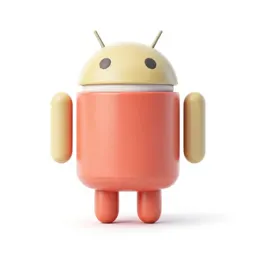 Android with visible seams