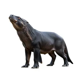 Kelpie rising from water