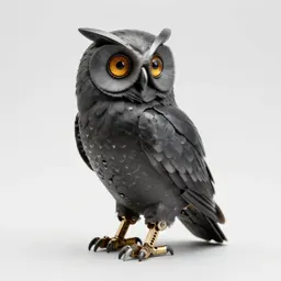 Mechanical owl automaton