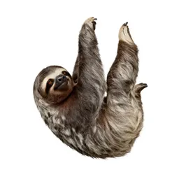 Sloth hanging
