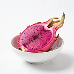 Dragon fruit halved