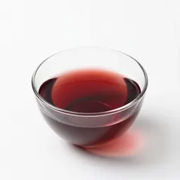 Glass of red wine