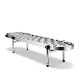 Roller conveyor section