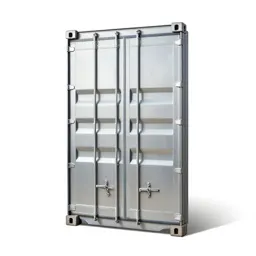 Shipping container door