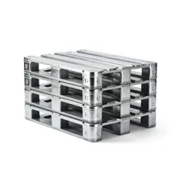 Stacked euro pallet