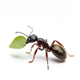 Leafcutter ant carrying a leaf