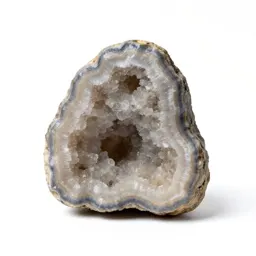 Geode with calcite