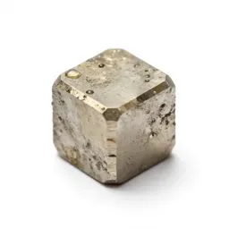 Pyrite cube