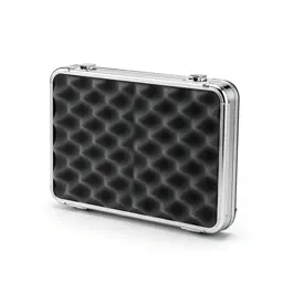 Hard camera case with foam