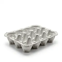 Moulded pulp egg carton