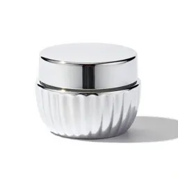Ribbed cosmetics jar