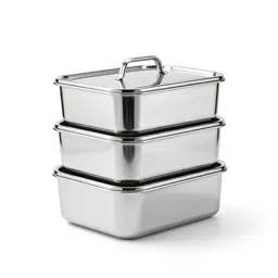 Stackable food storage set