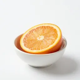 Blood orange halved