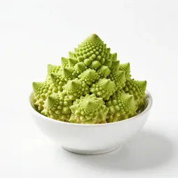 Head of romanesco
