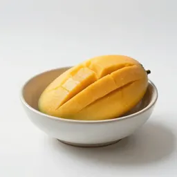 Mango cheek scored