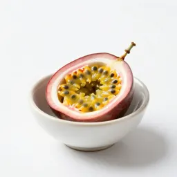Passionfruit halved