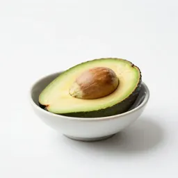 Avocado halved with the stone