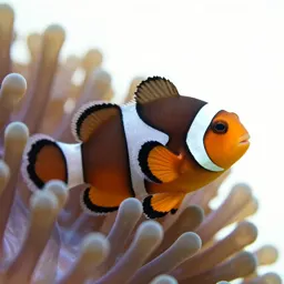 Clownfish in an anemone