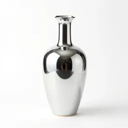 Ceramic vase with a narrow neck