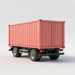 Cargo container truck