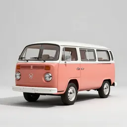Vintage campervan