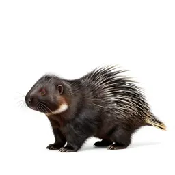 Long-tailed porcupine